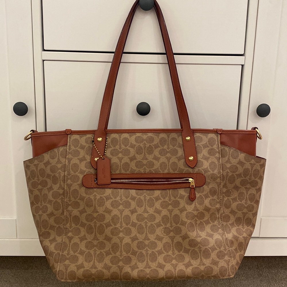 COACH Baby Bag In Signature Canvas